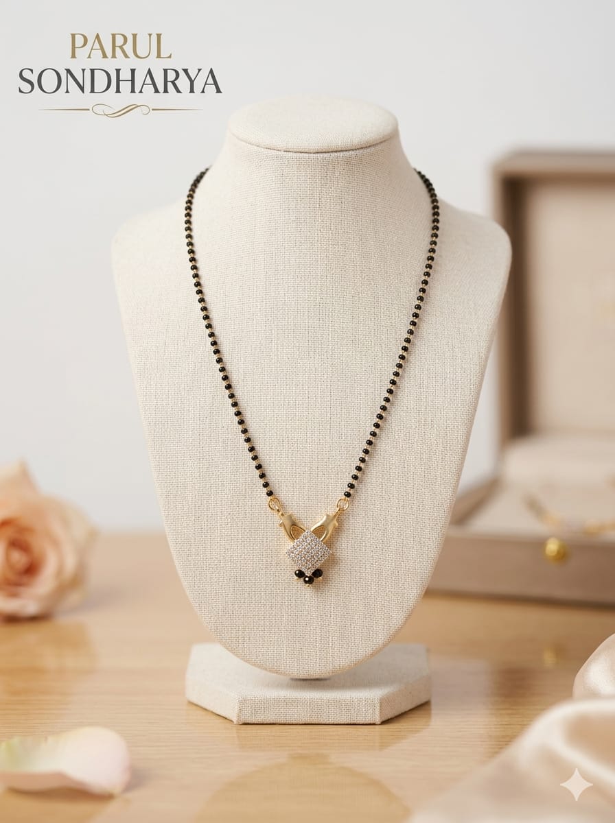 Elegant Starburst Gold Mangalsutra by VishaalMart
